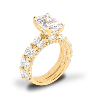 Verragio ENG-0491EM Diamond Wedding Set